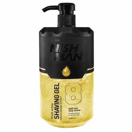 NISHMAN Shaving Gel Gold One 1000 ml