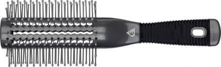 EFALOCK okrúhla kefa na vlasy Vent Pro 360 antracitová 70 mm