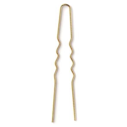BRATT vlásenky Curly Pin 20 ks zlaté 44 mm