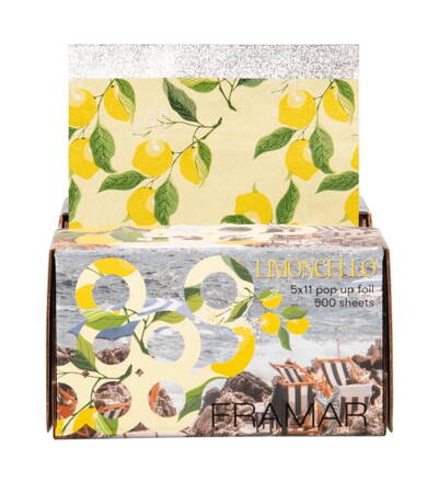 FRAMAR Limoncello alu-fólia so špeciálnym povrchom 500 listov šírka 13 cm x dĺžka 28 cm