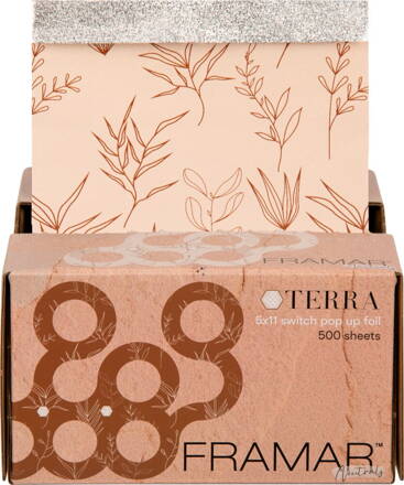 FRAMAR Terra alu-fólia so špeciálnym povrchom 500 listov šírka 13 cm x dĺžka 28 cm