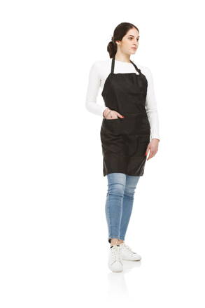 HAIR CARE zástera Basic na farbenie 74 x 62 cm čierna HAIR CARE zástera Basic na farbenie 74 x 62 cm čierna