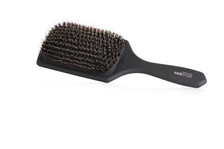 HAIR CARE kefa podušková hranatá, mix nylonových a diviačích  štetín