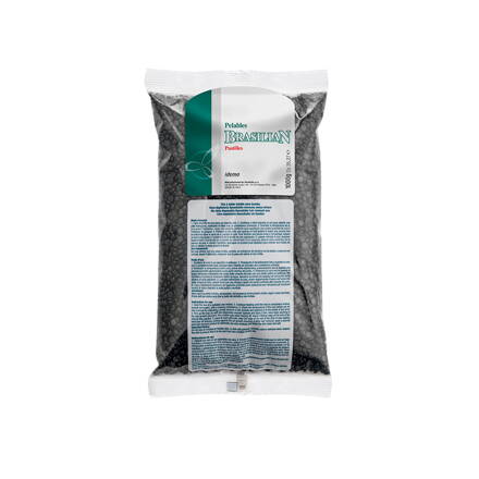 SALON PRO brazilské depilačné voskové perly Black 1 kg pre depiláciu bez pásov