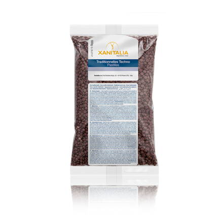 SALON PRO depilačné voskové perly Cioccolato 1 kg pre depiláciu s pásmi