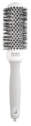 OLIVIA GARDEN 35 mm Expert BlowOut Shine White&Gray kefa na vlasy