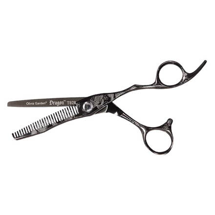 OLIVIA GARDEN Dragon 6,28&quot; efilačné kadernícke nožnice 28 zubov
