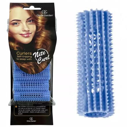 OLIVIA GARDEN  Nite Curl Blue 20 mm - 6 ks