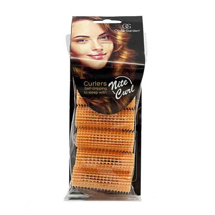 OLIVIA GARDEN  Nite Curl Orange 25 mm - 6 ks