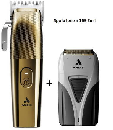 ANDIS 561568 LCA-1 Envy II Gold + darček 2