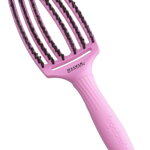 OLIVIA GARDEN Finger Brush Think Pink Tokyo kefa na vlasy masážna 6-radová stredná