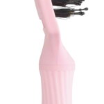 OLIVIA GARDEN Finger Brush Think Pink Jaipur Rose kefa na vlasy masážna 6-radová stredná OLIVIA GARDEN Finger Brush Think Pink Jaipur Rose kefa na vlasy masážna 6-radová stredná