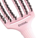 OLIVIA GARDEN Finger Brush Think Pink Jaipur Rose kefa na vlasy masážna 6-radová stredná OLIVIA GARDEN Finger Brush Think Pink Jaipur Rose kefa na vlasy masážna 6-radová stredná
