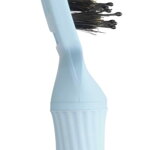 OLIVIA GARDEN Finger Brush Pastel Blue kefa na vlasy masážna 6-radová stredná 